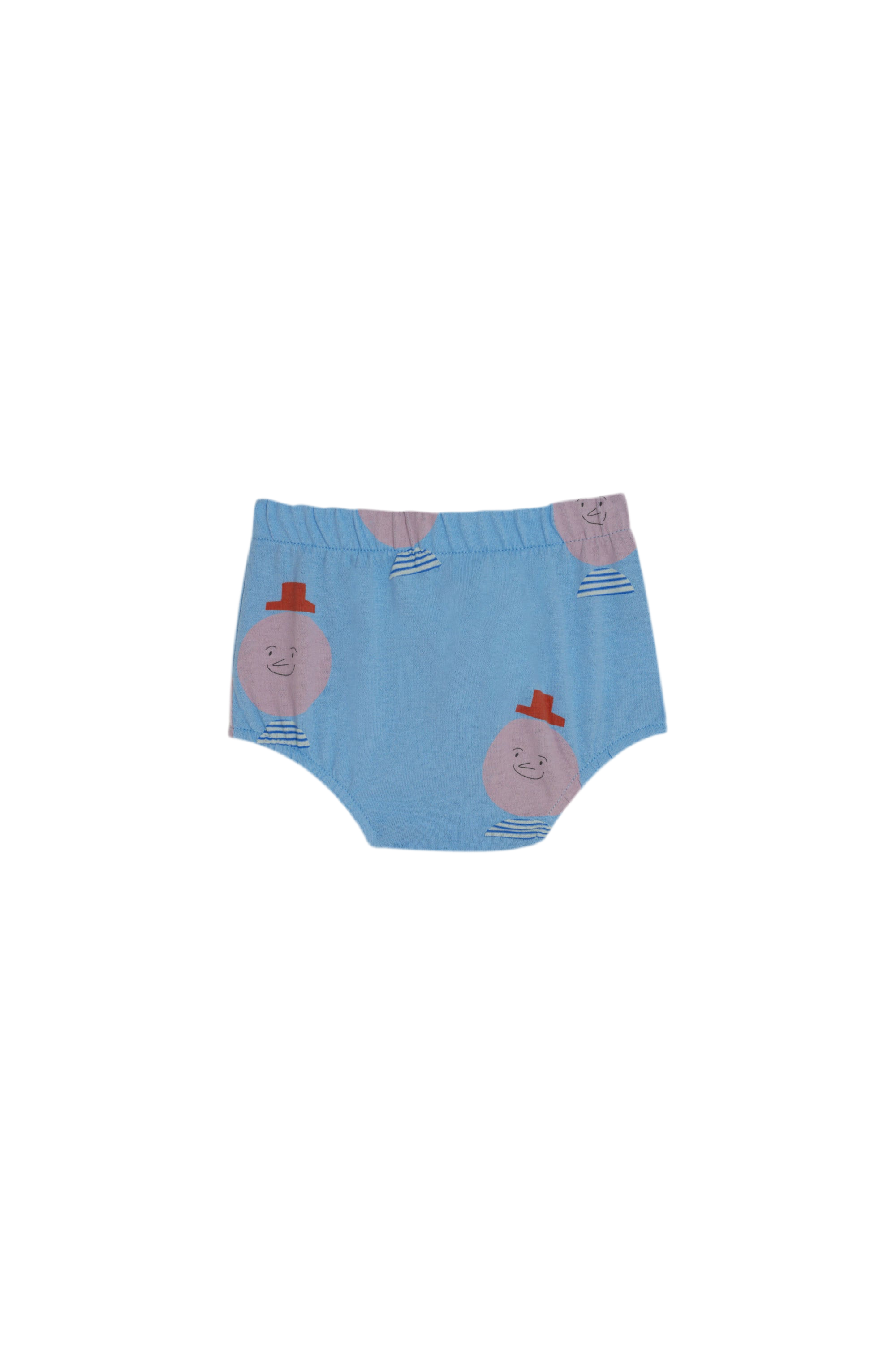 Bloomer, culetín con caritas azules divertidas