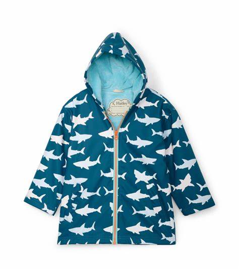 Chaqueta impermeable tIburones