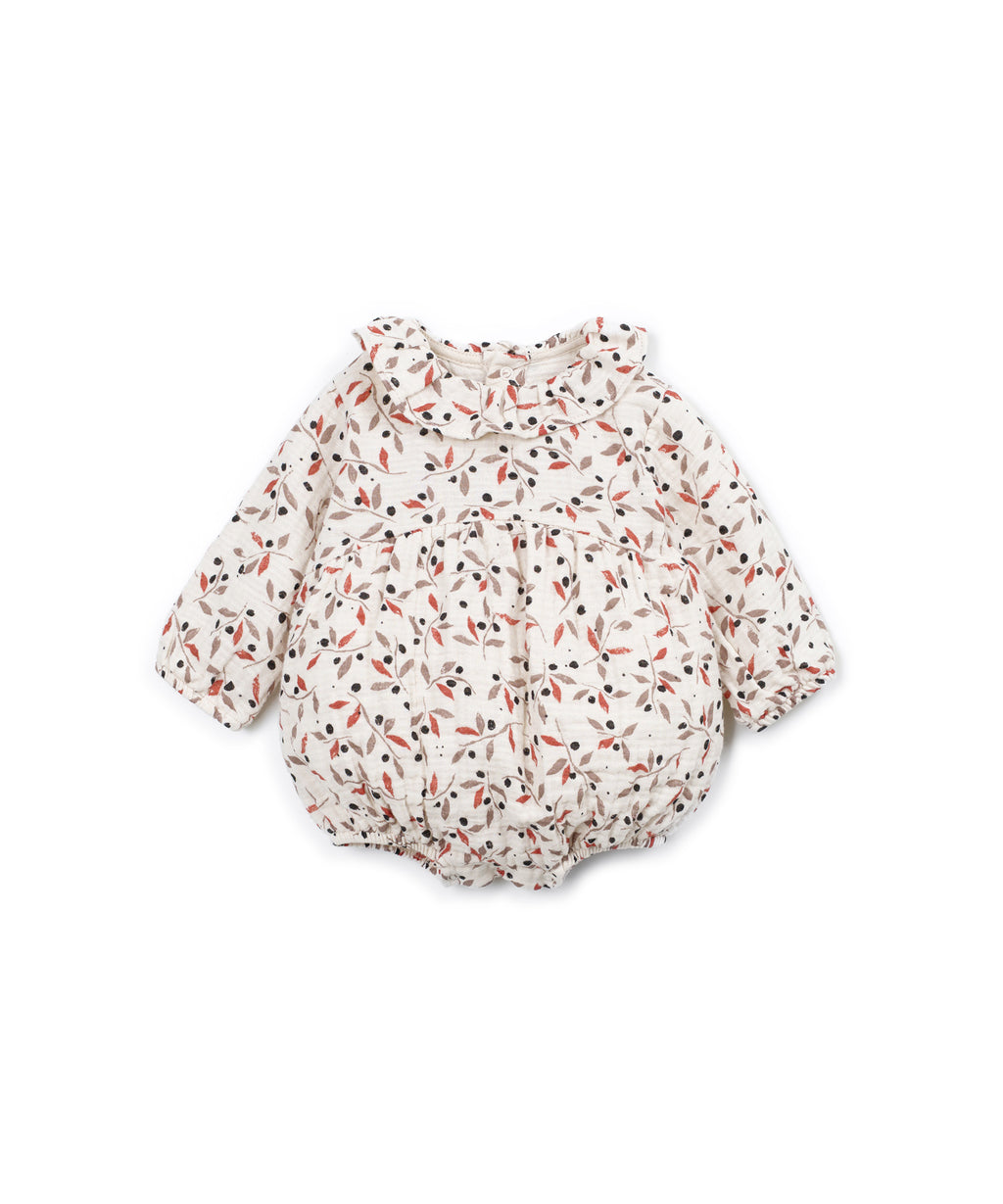 Mono tejido estampado floral