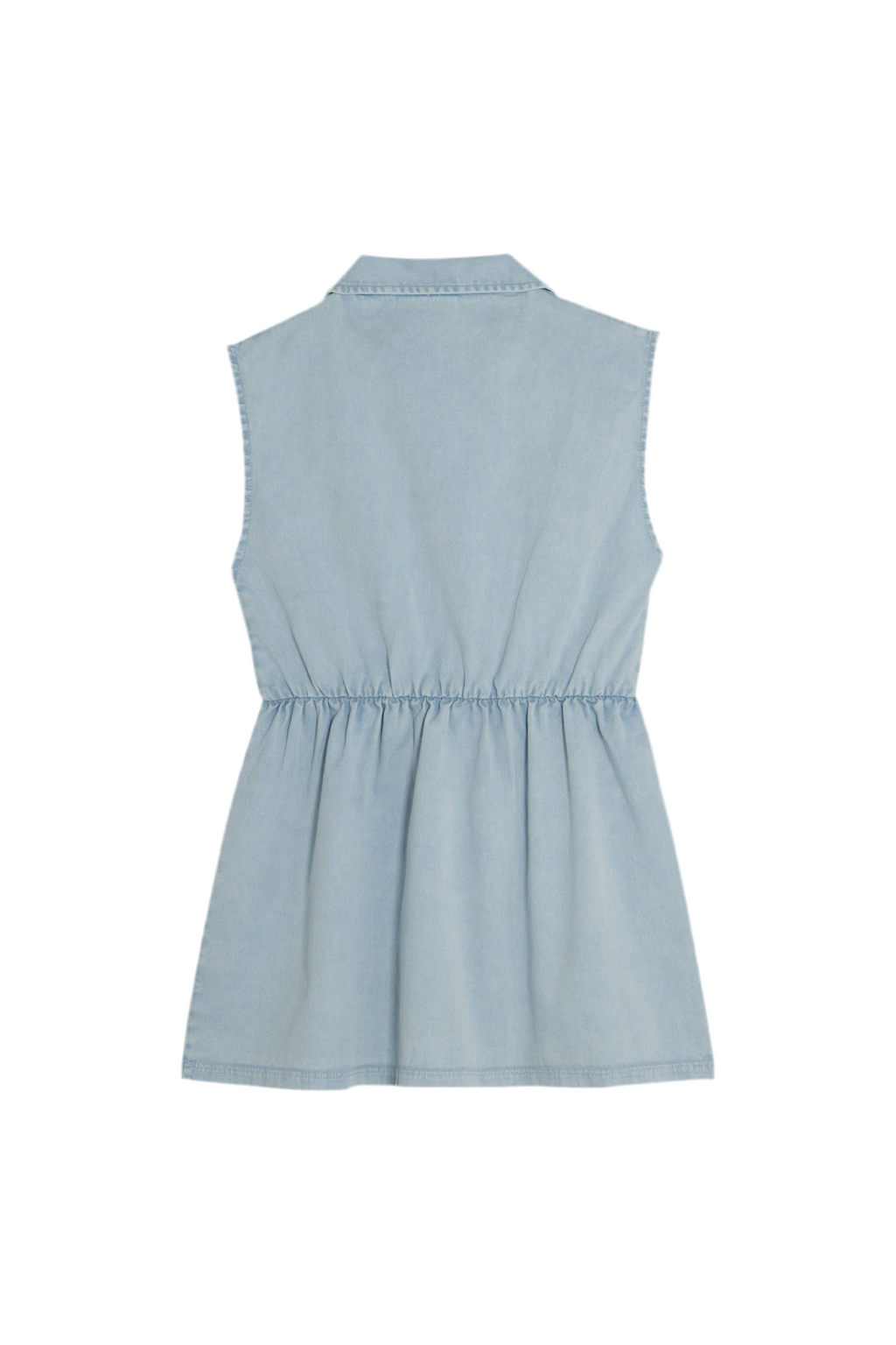 LIGHT BLUE DENIM KIDS DRESS
