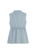 LIGHT BLUE DENIM KIDS DRESS