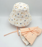 Gorra baño medusa azul