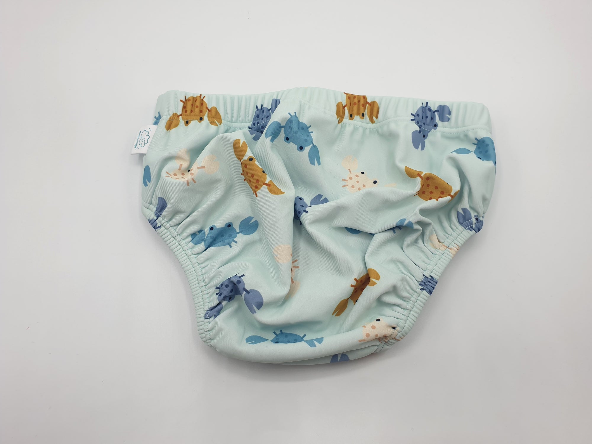 Culetín pañal azul crabs