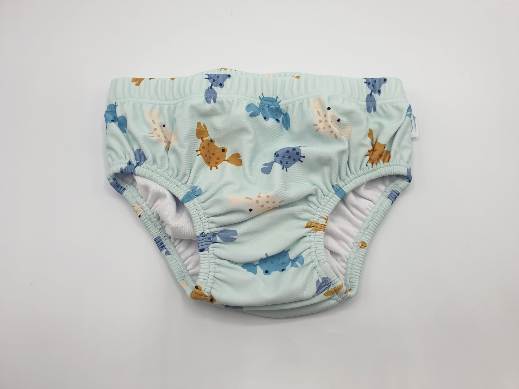 Culetín pañal azul crabs