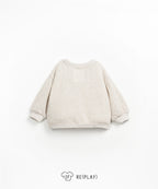 Chaqueta beige punto