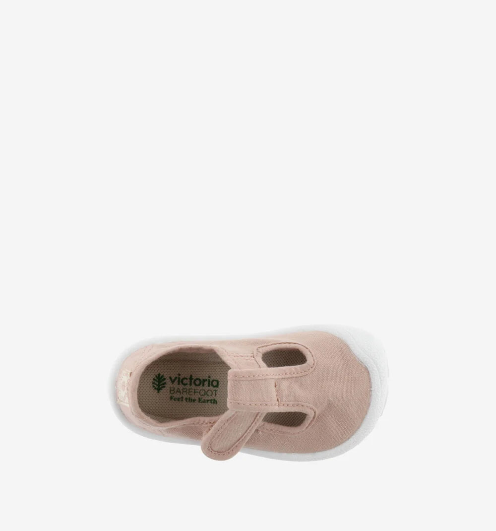 Sandalia Lona Barefoot VICTORIA Rosa Ballet