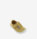 Sandalia Lona Barefoot VICTORIA Mostaza Trigo