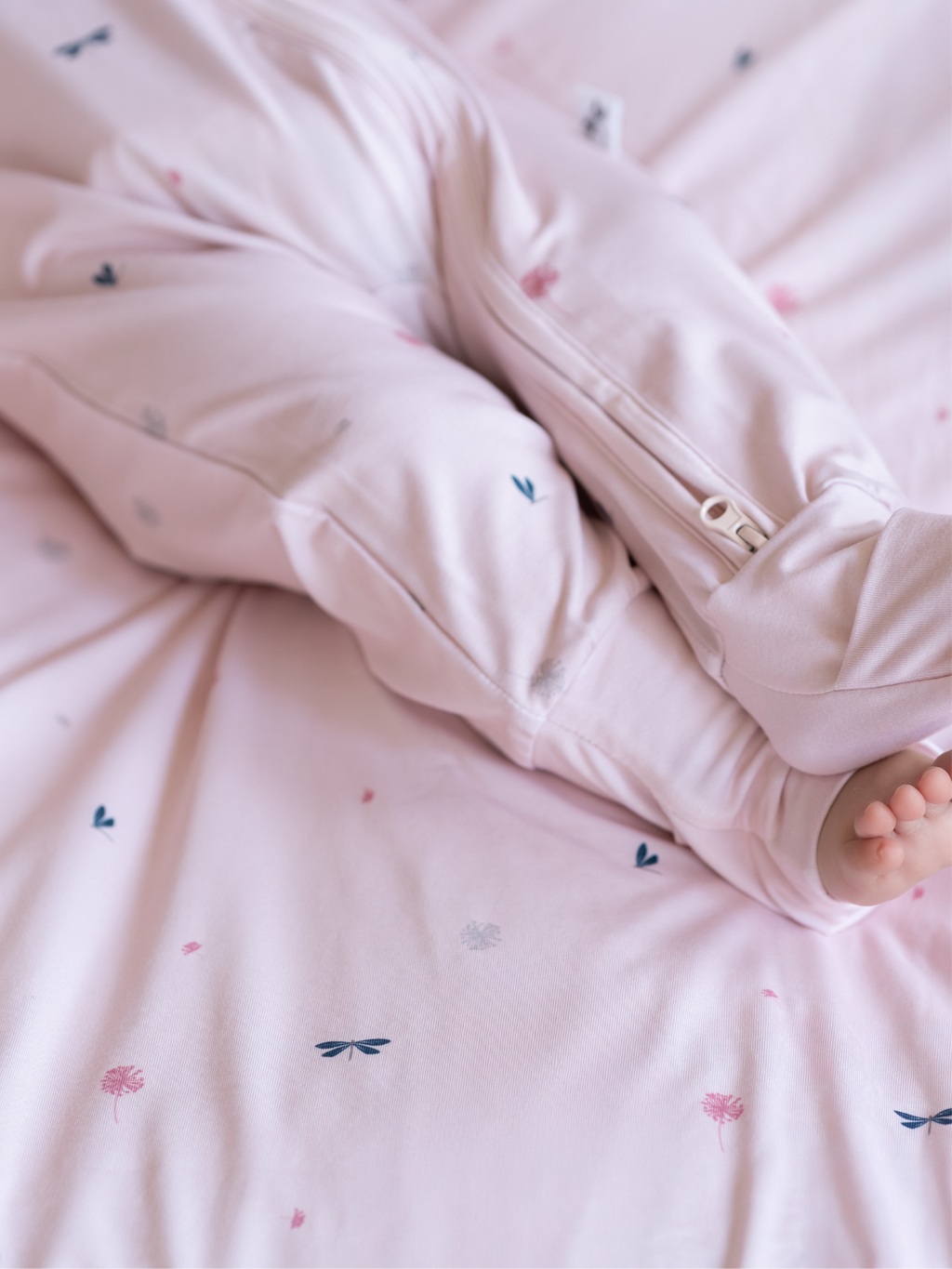 Pijama de bambú con cremallera Wild Pink Wild Pink - vista 4