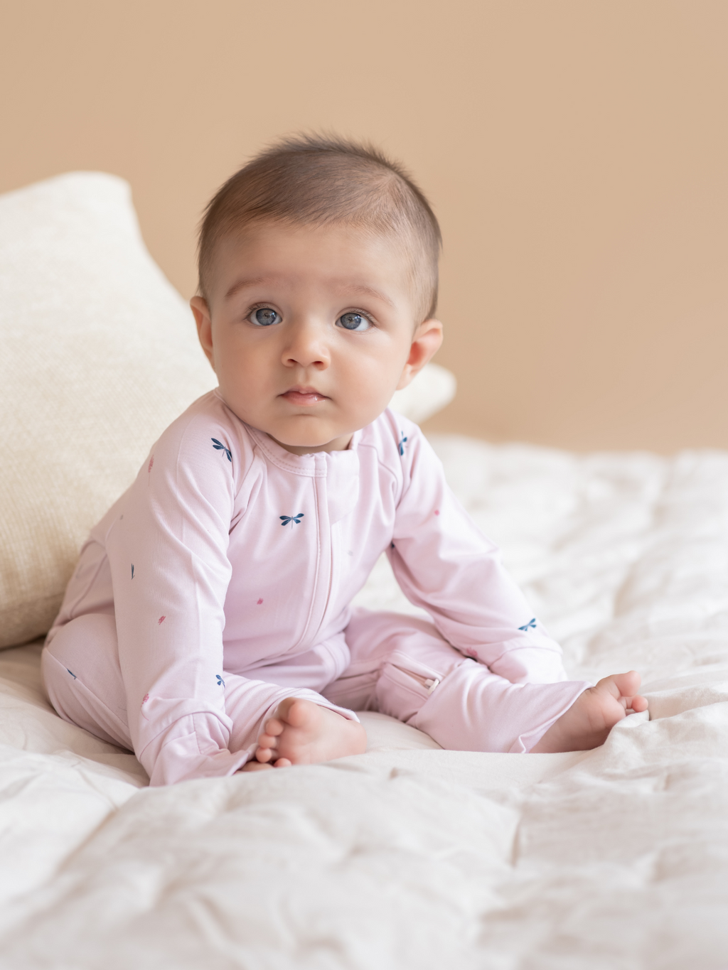 Pijama de bambú con cremallera Wild Pink Wild Pink - vista principal