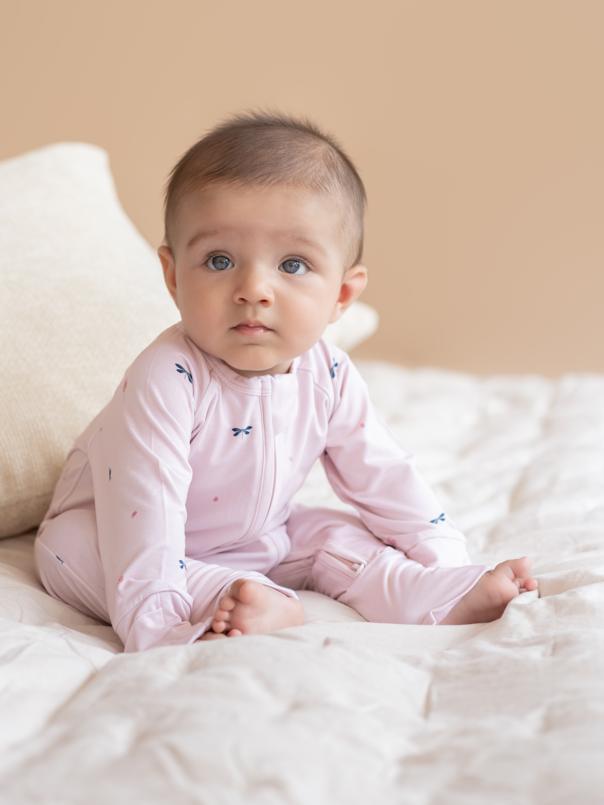 Pijama de bambú con cremallera Wild Pink Wild Pink - vista principal