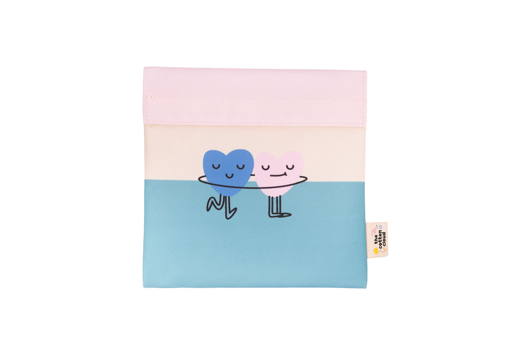 Bolsa para bocadillo Dancing Hearts
