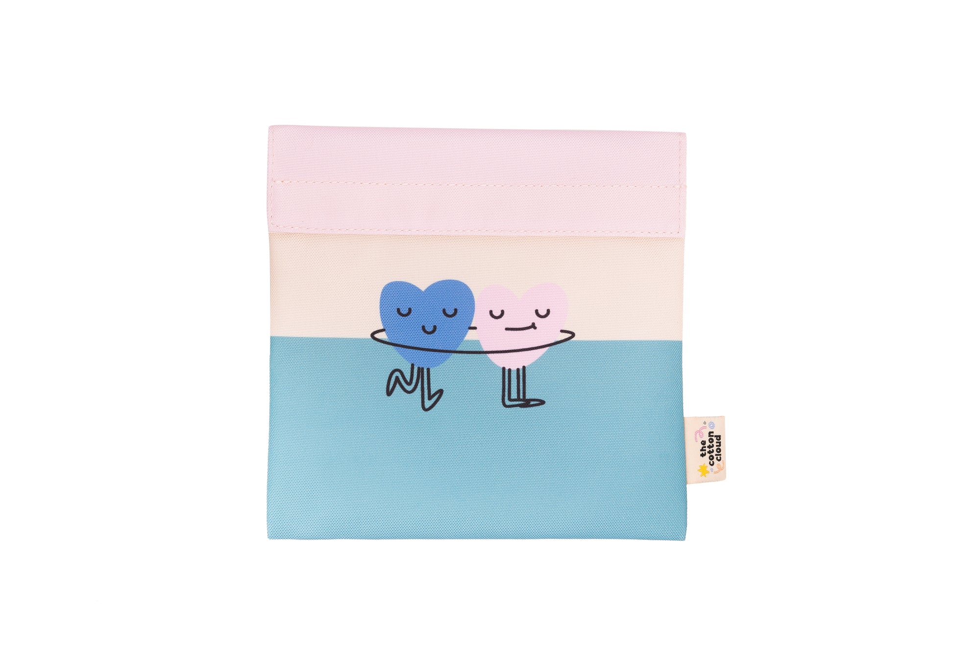 Bolsa para bocadillo Dancing Hearts