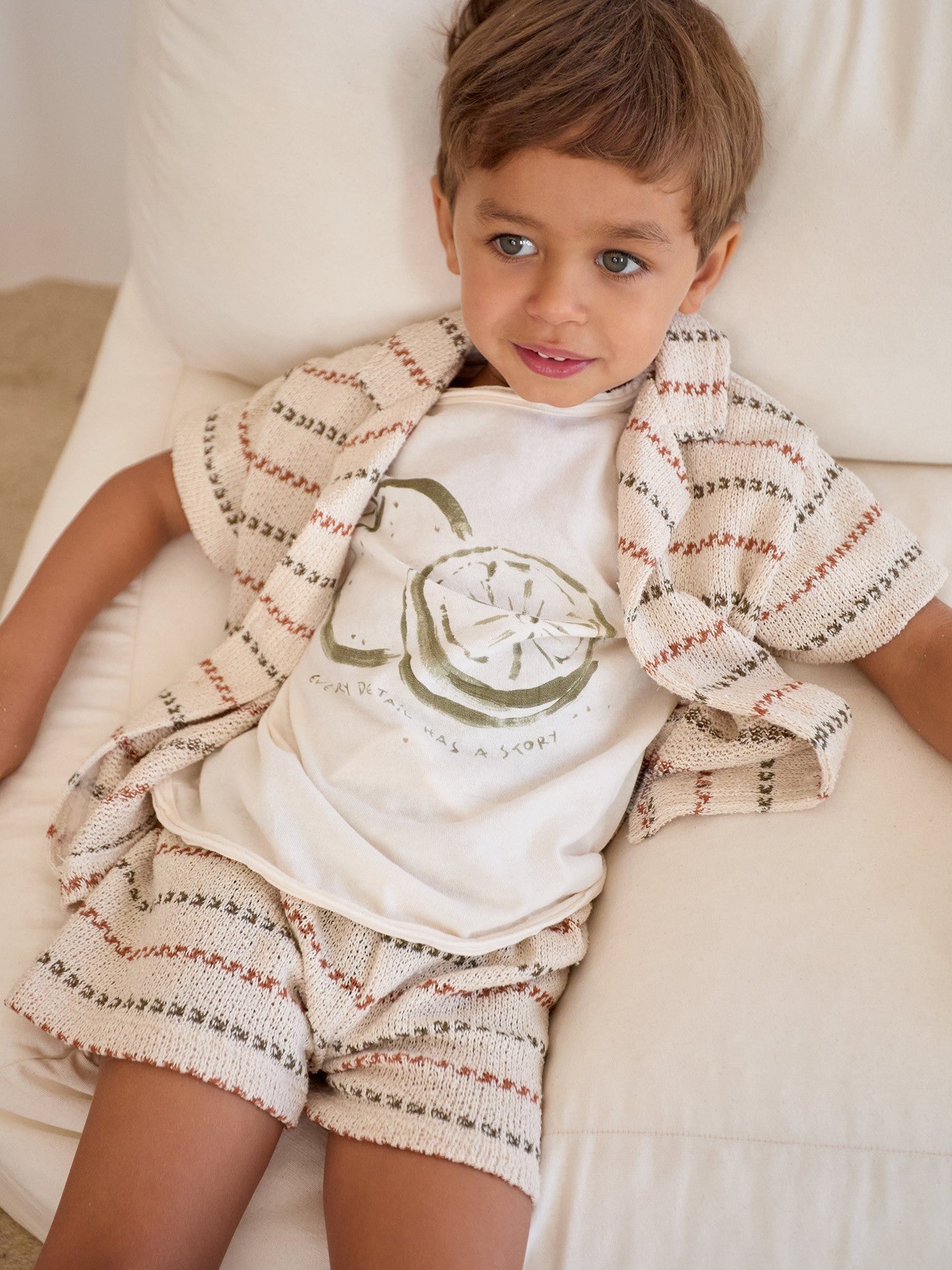 Camisa jersey manga corta rayas Play Up
