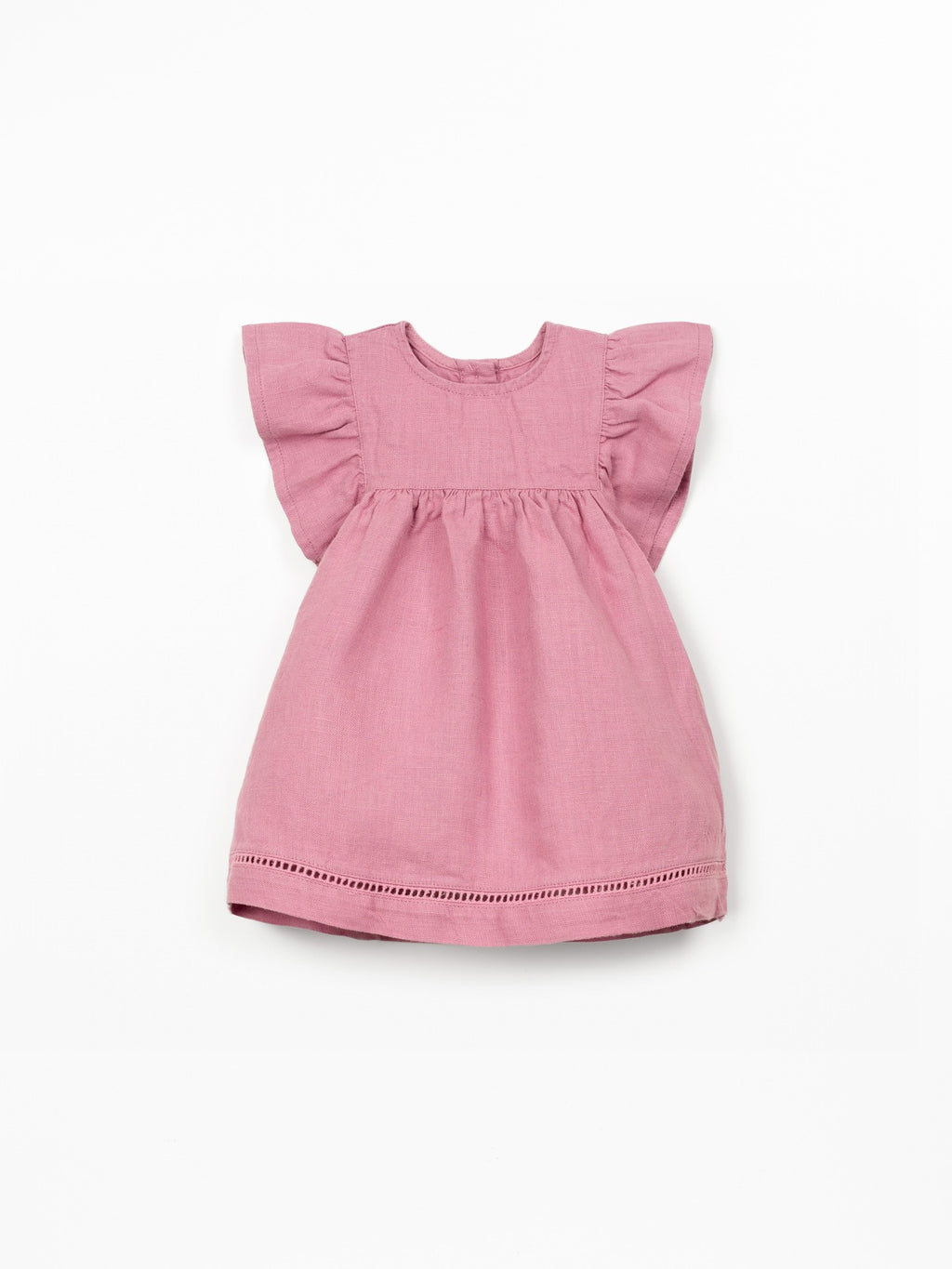 Vestido manga corta rosa Play Up