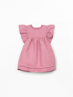 Vestido manga corta rosa Play Up