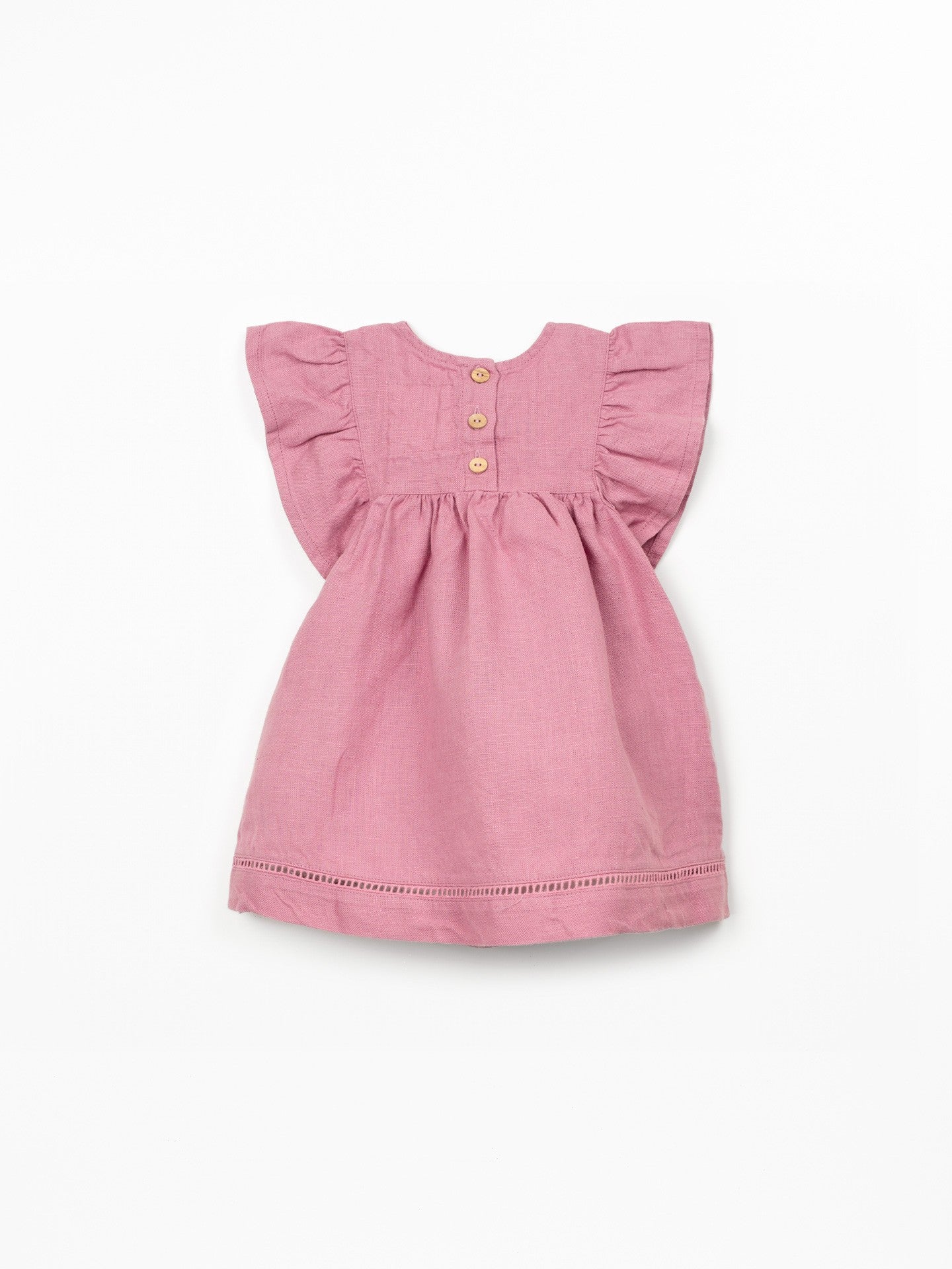 Vestido manga corta rosa Play Up