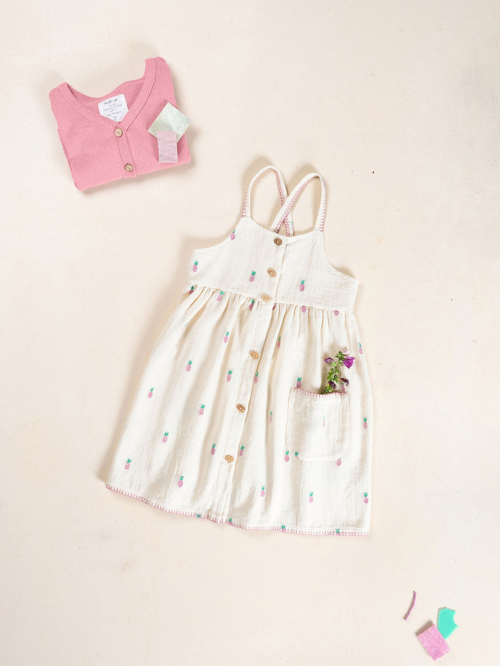 Vestido tejido piñas Play Up