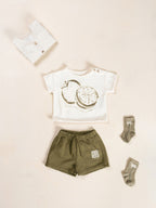 Pantalón corto verde baby Play Up