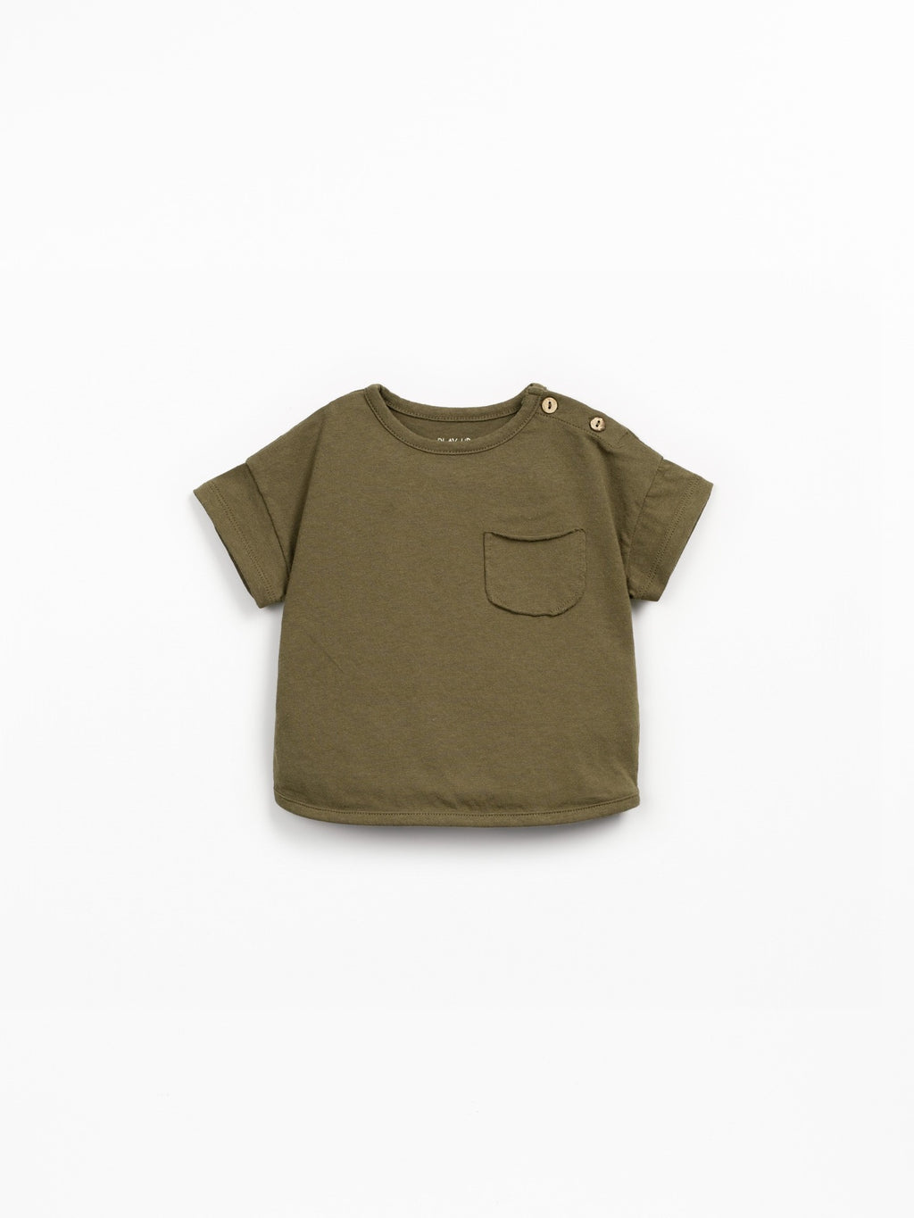 Camiseta manga corta verde Play Up