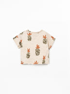 Camiseta manga corta piñas verdes Play Up