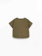 Camiseta manga corta verde Play Up