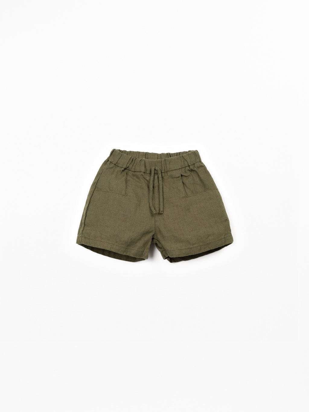 Pantalón corto verde lino baby Play Up