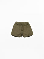 Pantalón corto verde lino baby Play Up
