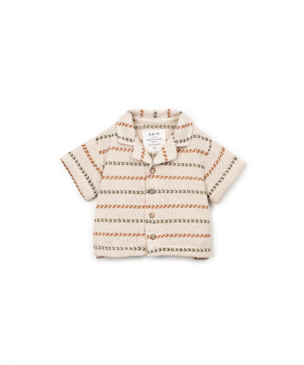 Camisa jersey manga corta rayas Play Up