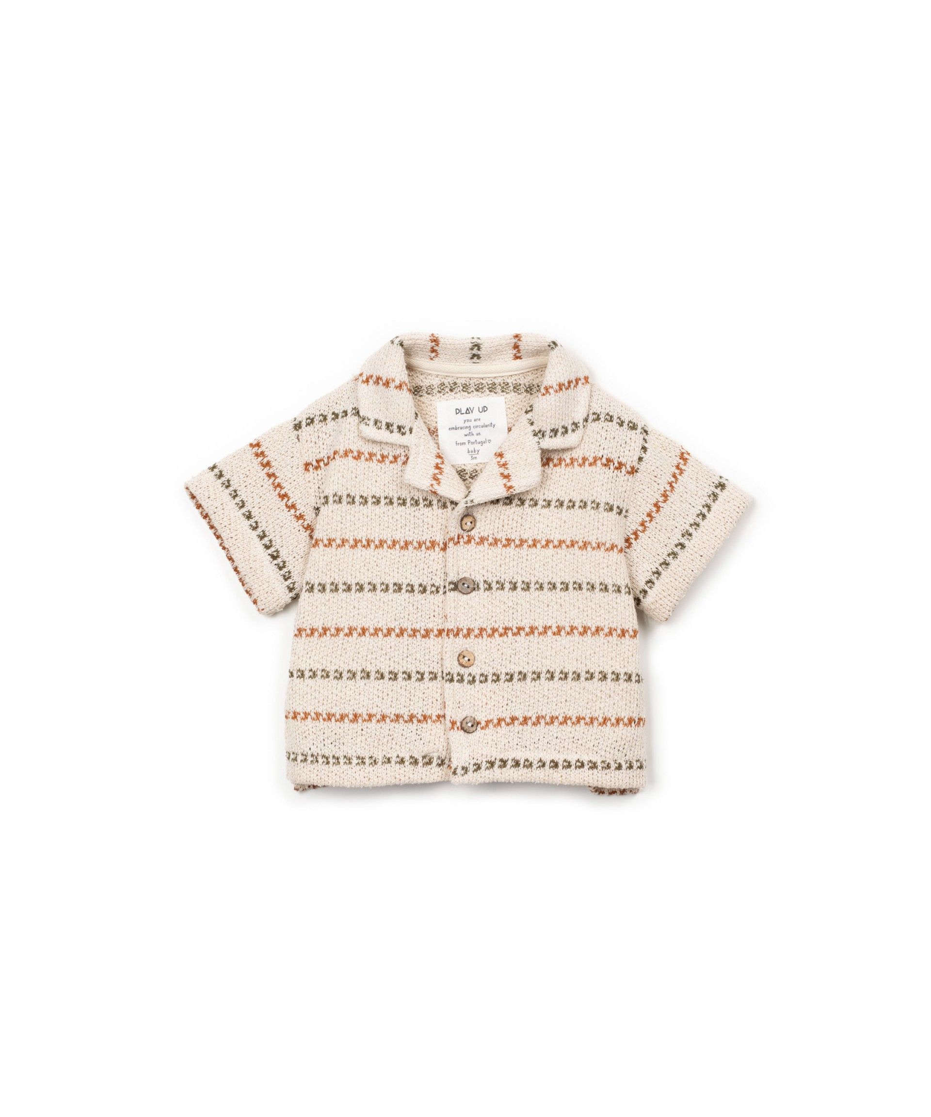 Camisa jersey manga corta rayas Play Up
