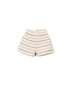 Pantalón corto hilo raya rosa y verde Play Up