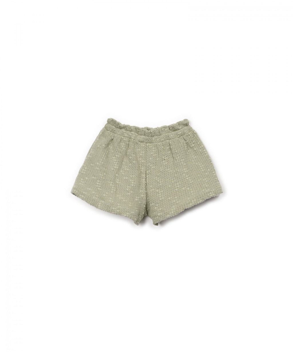 Pantalón corto piqué verde Play Up