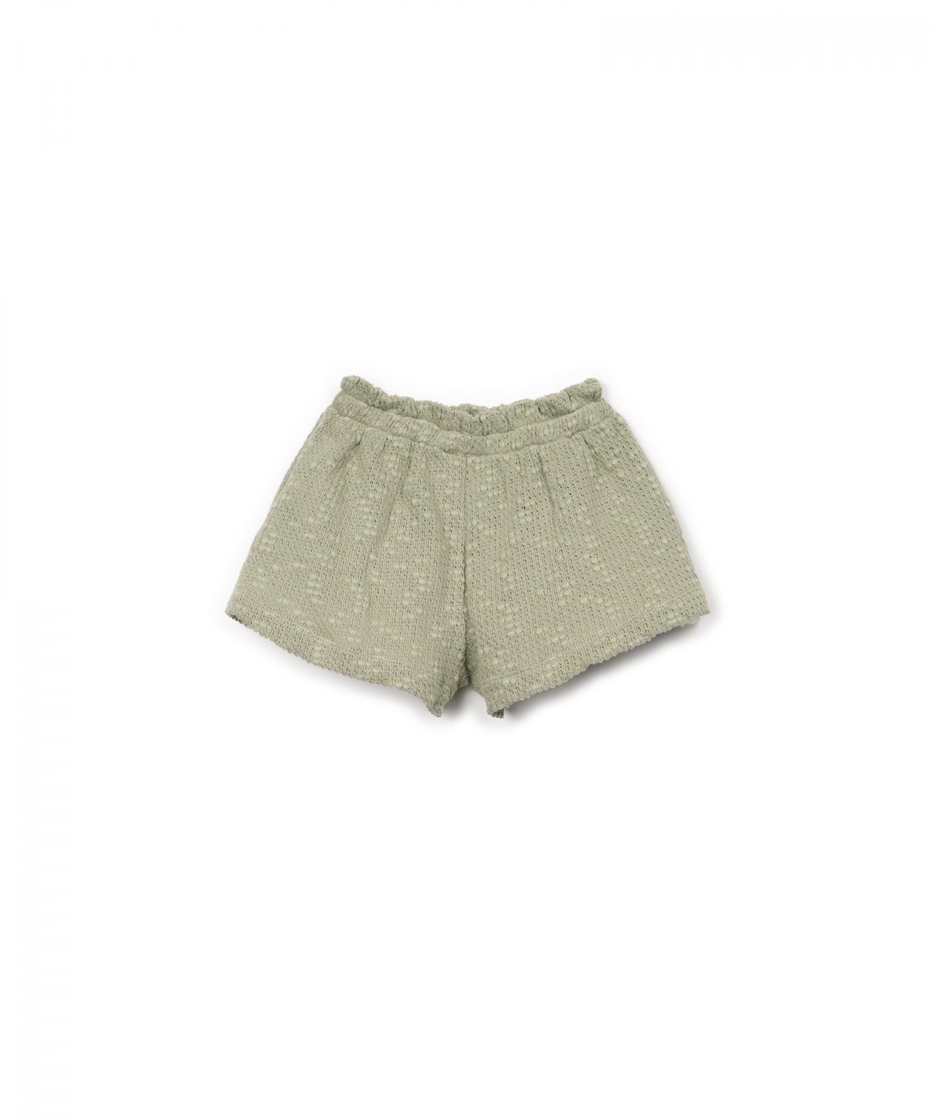 Pantalón corto piqué verde Play Up
