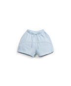 Pantalón corto azul claro
