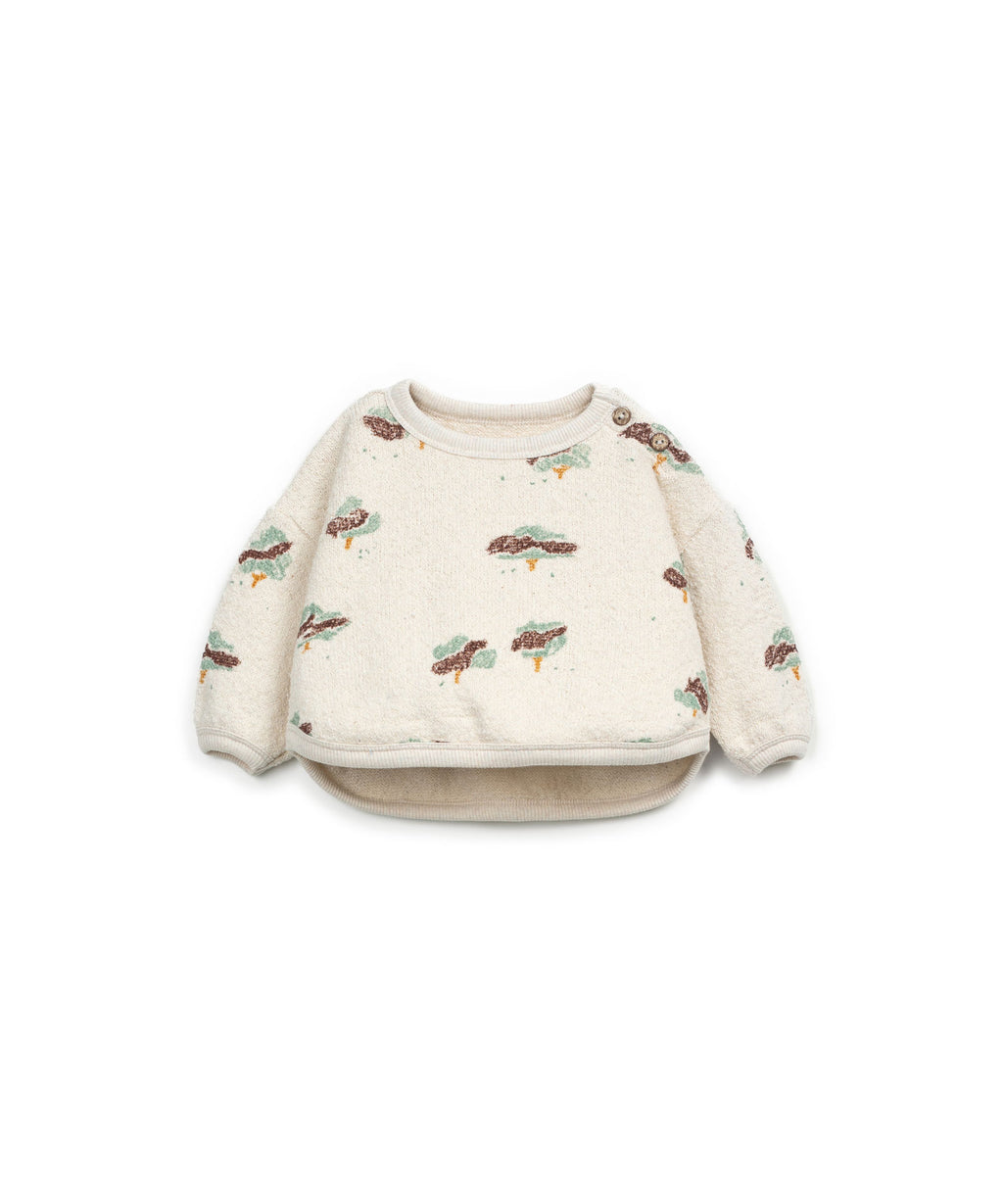 Sudadera jersey de árboles