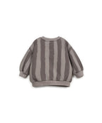Sudadera a rayas grises