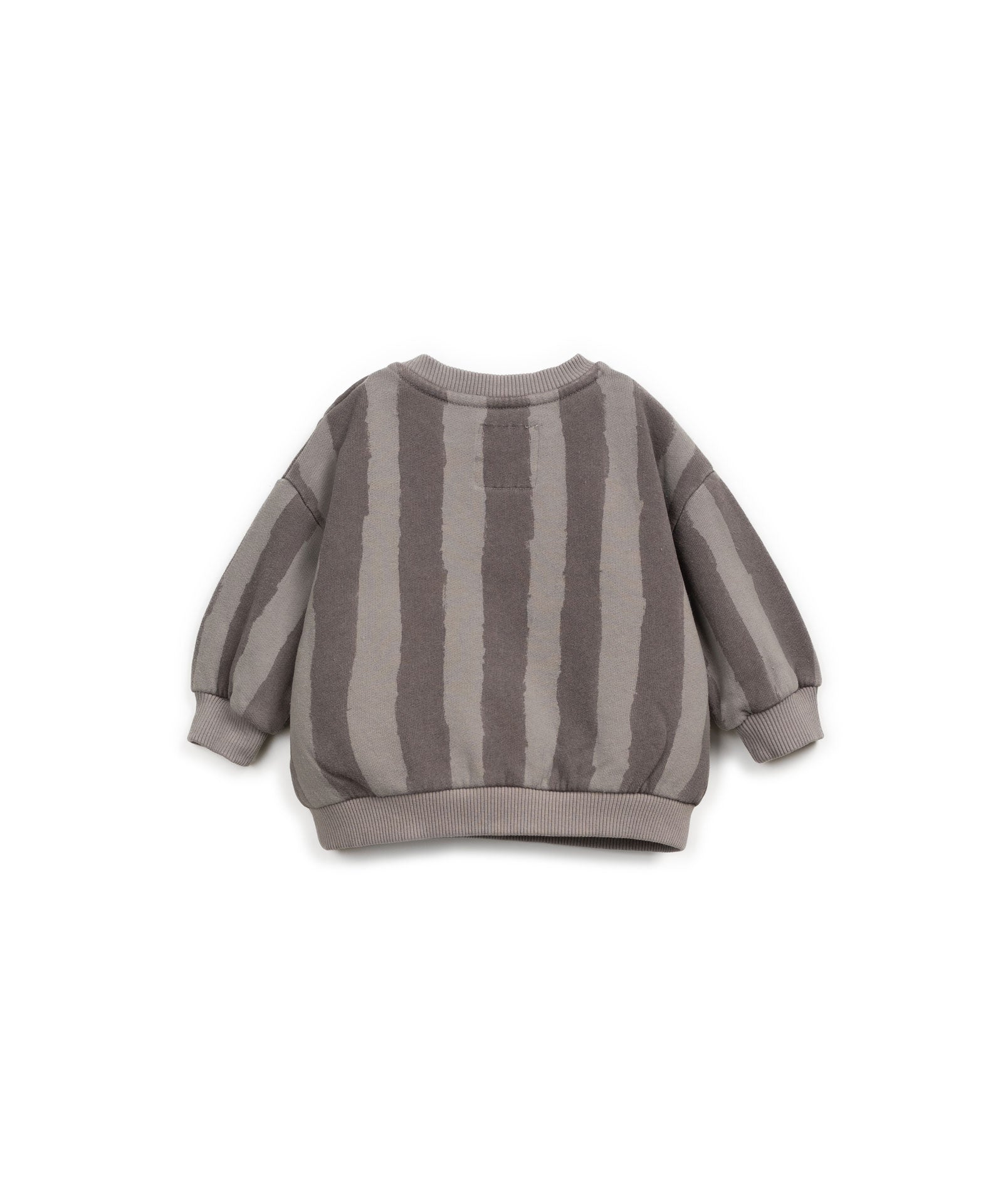Sudadera a rayas grises
