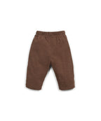 Pantalón marrón punto