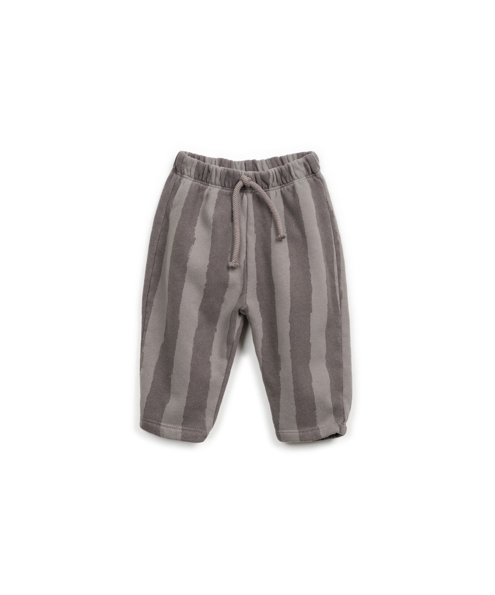 Pantalón chandal rayas grises