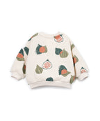 Sudadera jersey estampado higos