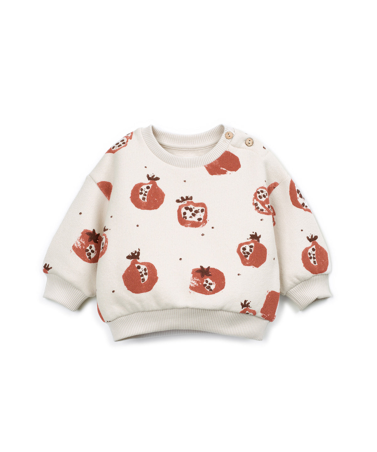 Sudadera felpa estampado granadas