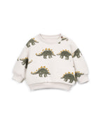 Sudadera felpa estampada Dino