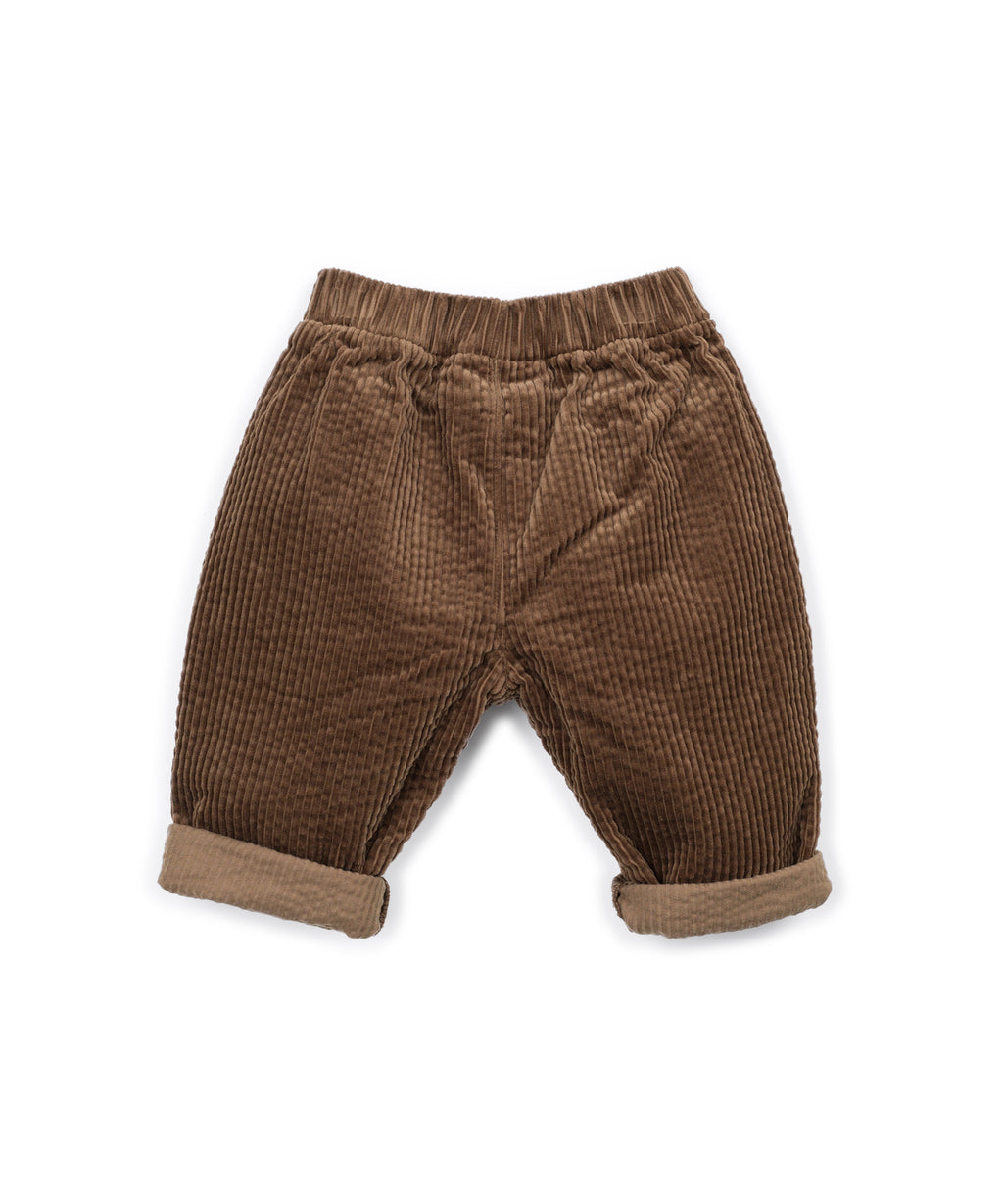 Pantalón pana marrón