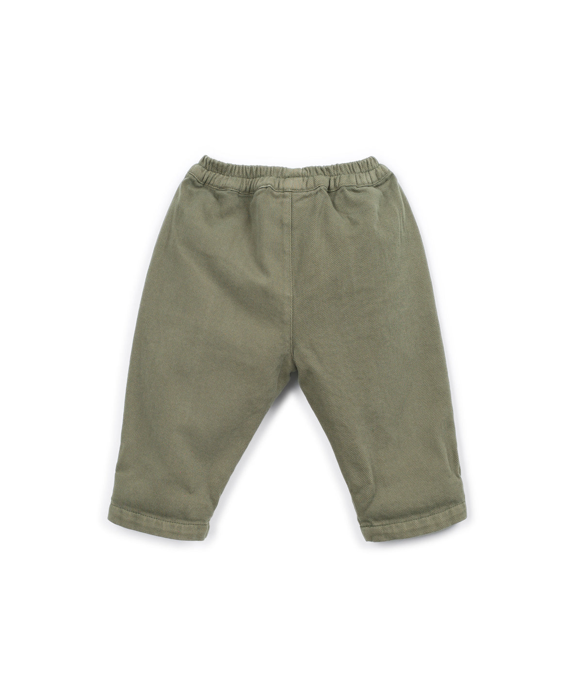 Pantalón en sarga verde