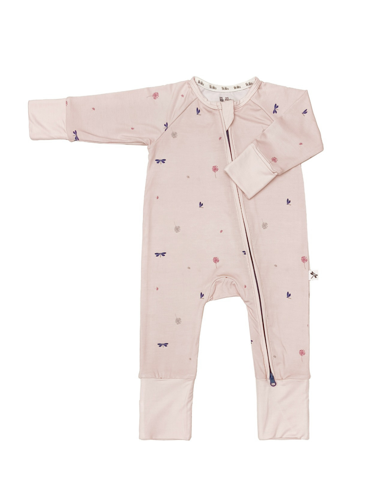 Pijama de bambú con cremallera Wild Pink Wild Pink - vista 2