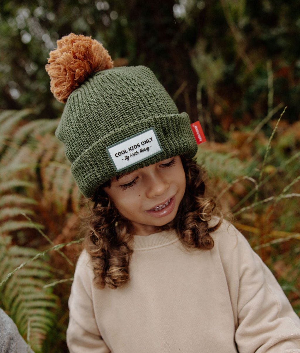 Gorro Color Block Forest verde bosque - vista 7
