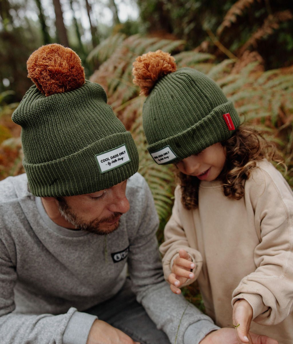 Gorro Color Block Forest verde bosque - vista 4