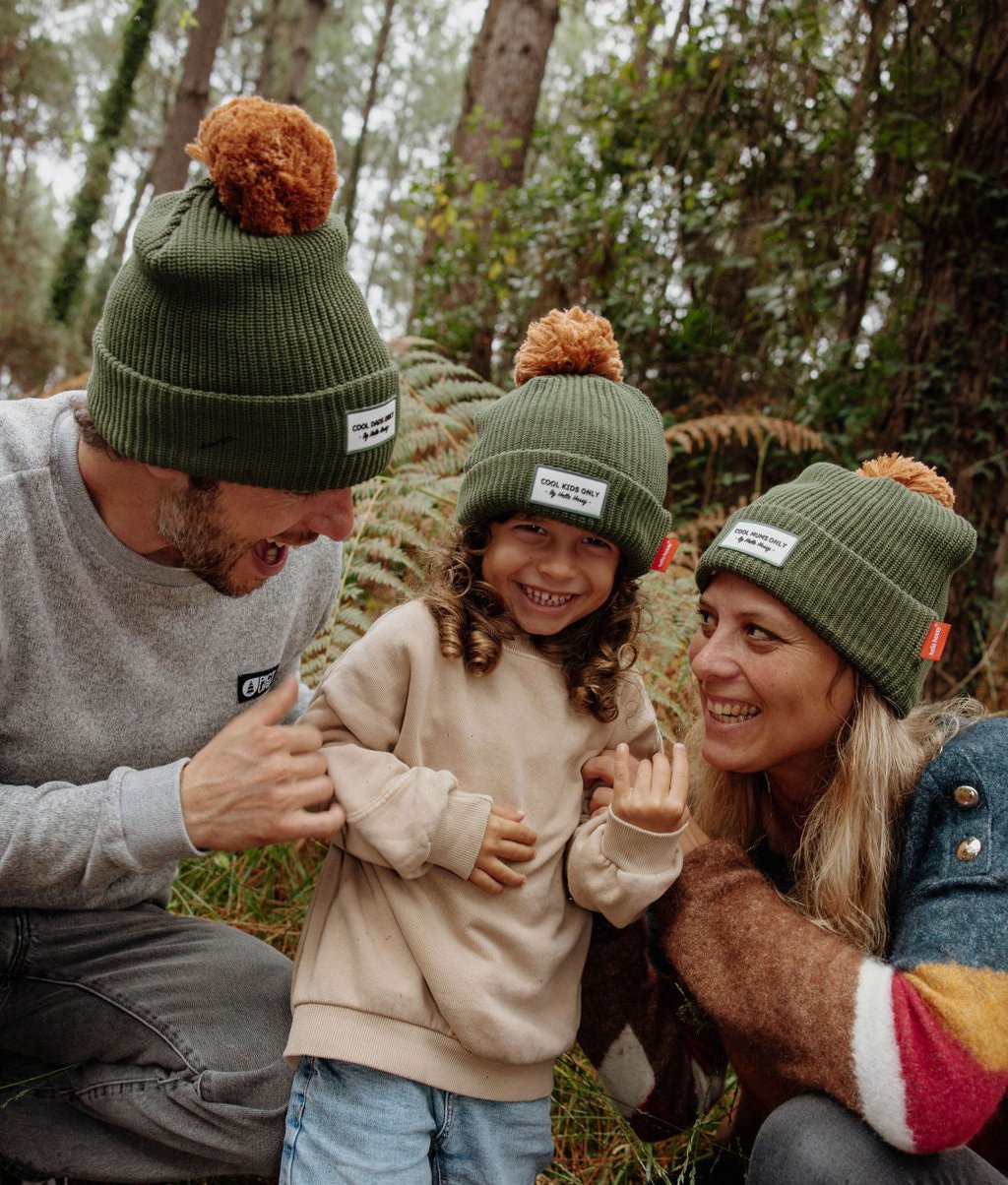 Gorro Color Block Forest verde bosque - vista 6