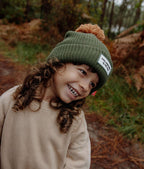 Gorro Color Block Forest verde bosque - vista 9
