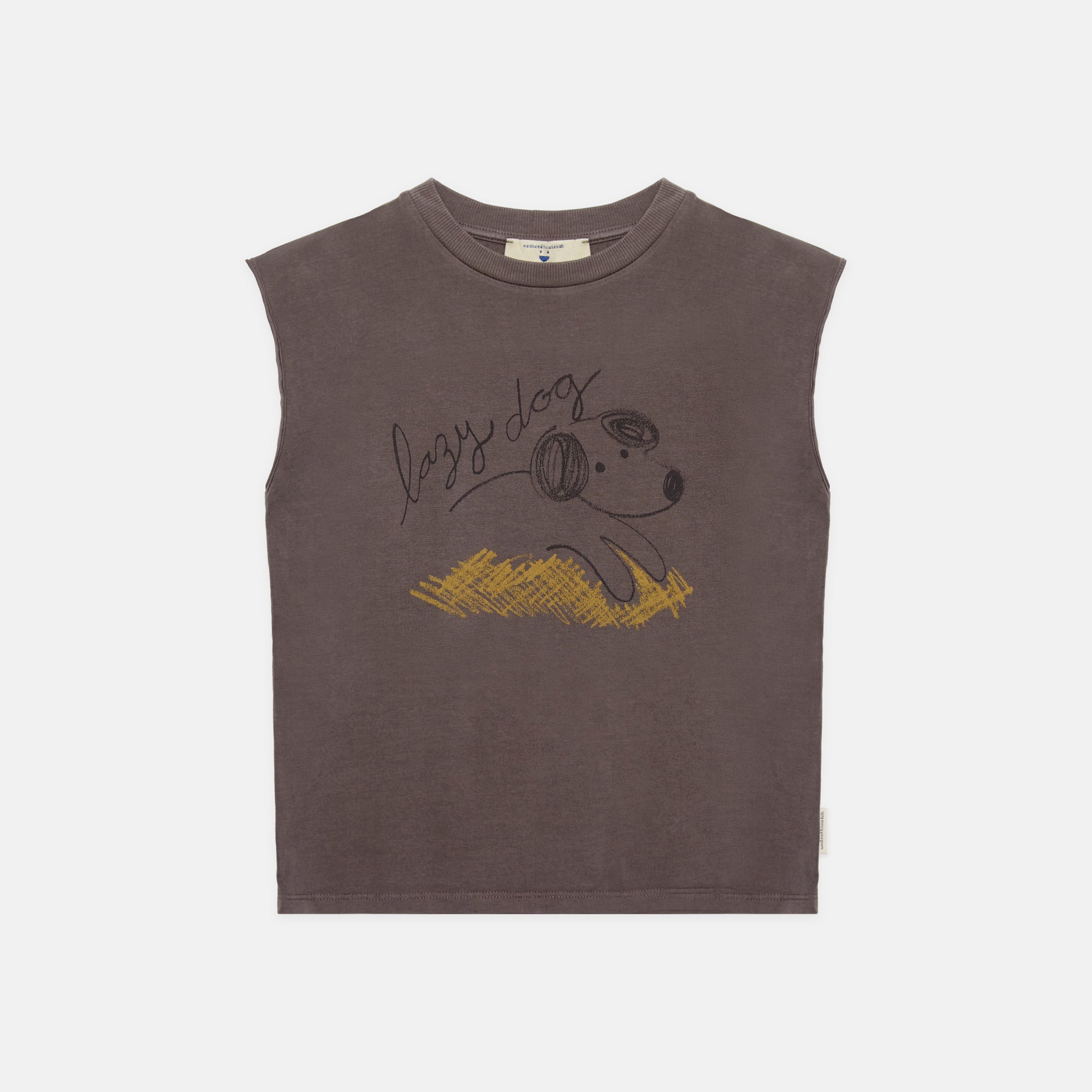 Camiseta sin mangas Lazy dog
