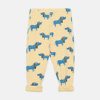 Legging amarillo Teckel Azul